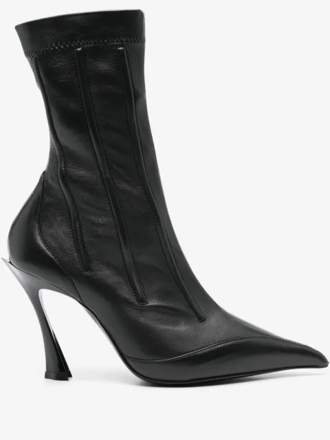 Mugler シームディテール ブーツ