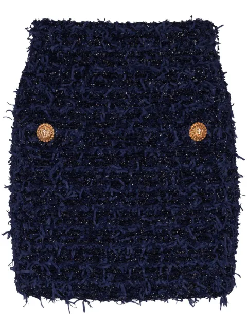 Balmain tweed mini skirt 