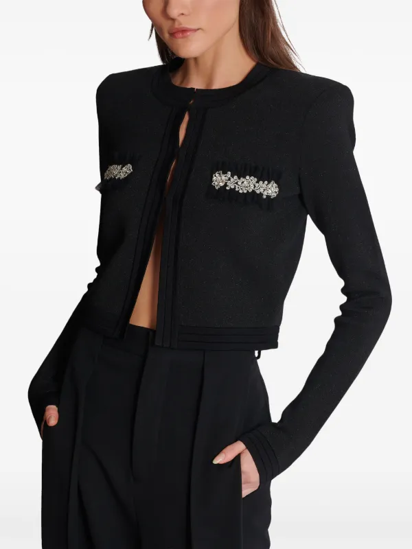 Balmain ビジュートリム カーディガン | ブラック | FARFETCH JP