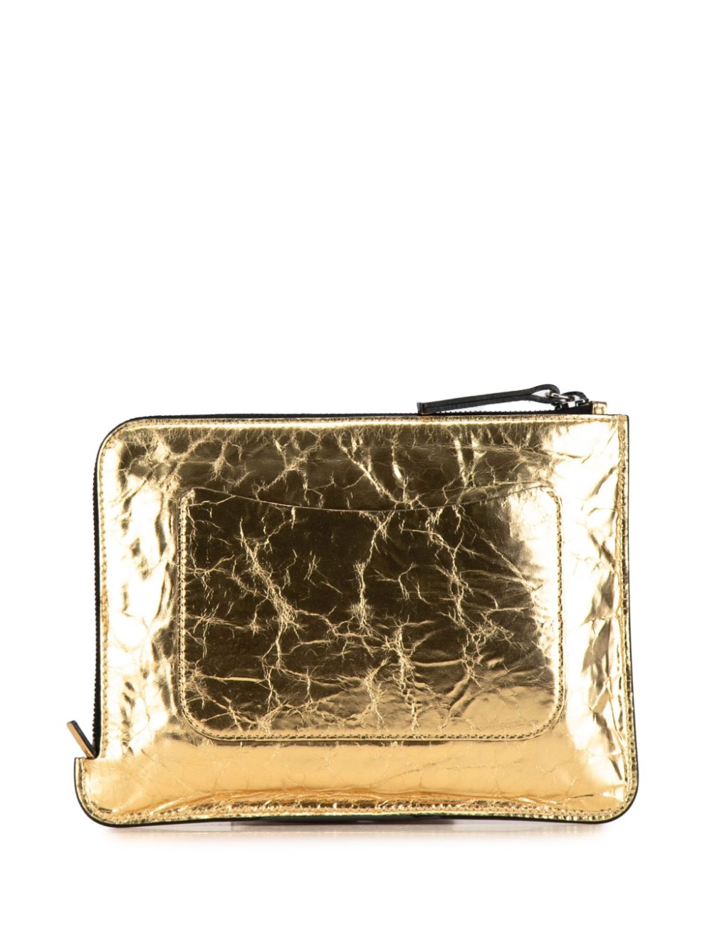 CHANEL Pre-Owned 2014-2015 pre-owned Metallic Votez Coco clutch - Goud