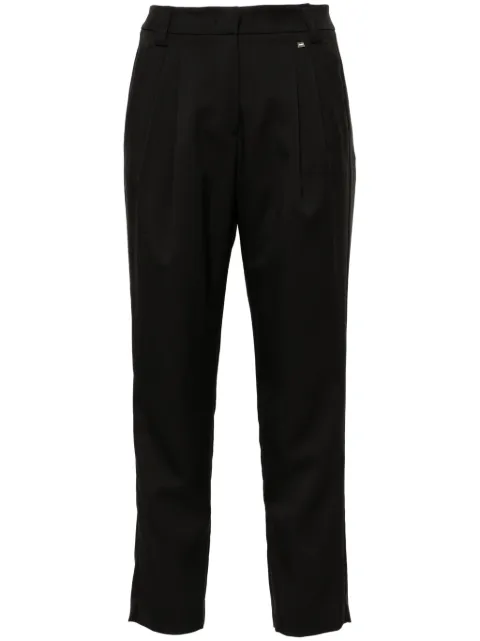 Herno pantalones con placa del logo