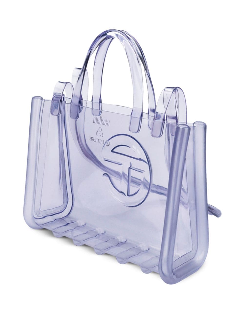 Telfar x Melissa medium Jelly Shopper II - Wit