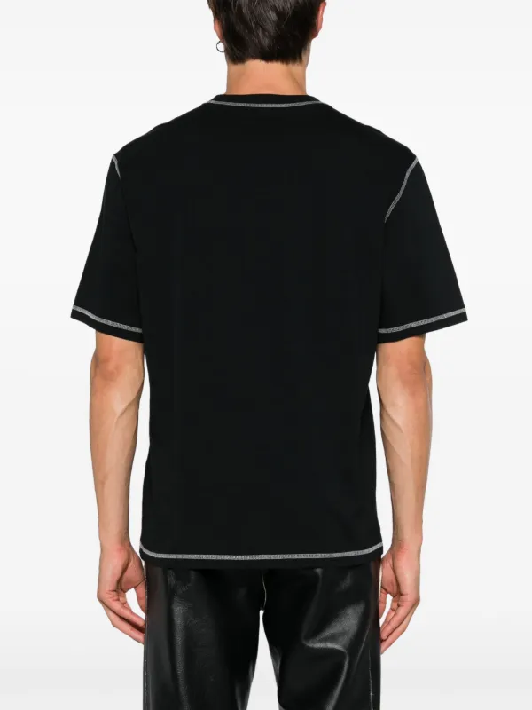 Martine Rose ロゴテープ Tシャツ | ブラック | FARFETCH JP