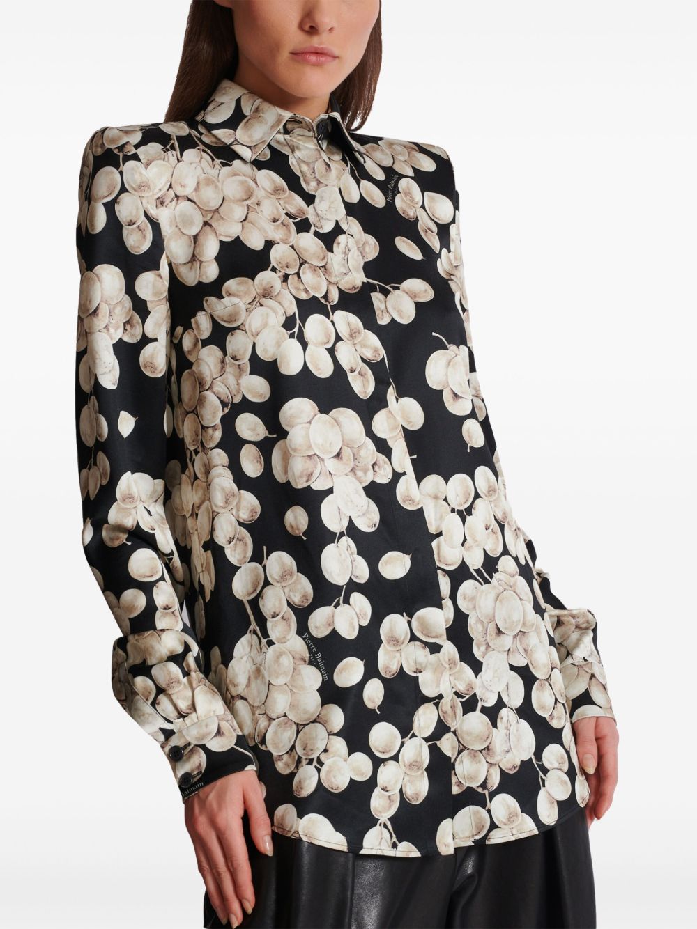 Affordable Balmain raisin-print shirt Women