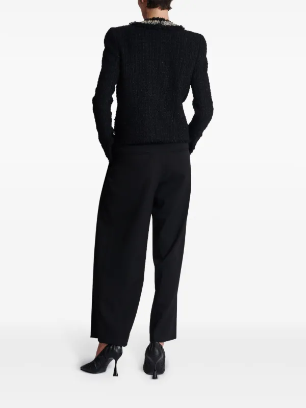 Balmain ツイード ジャケット | ブラック | FARFETCH JP