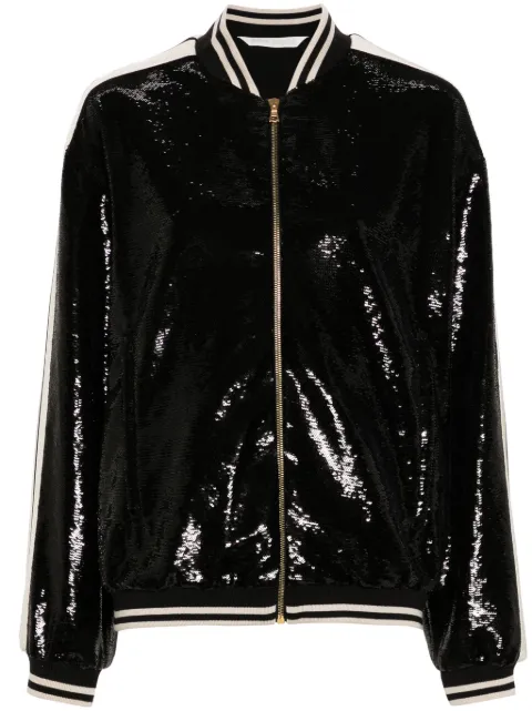 Palm Angels sequinned bomber jacket