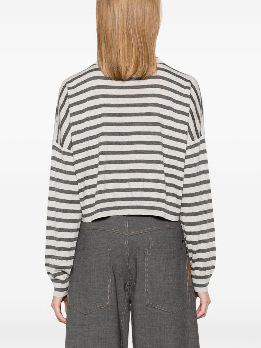 Cheap online deals Brunello Cucinelli striped sweater Women