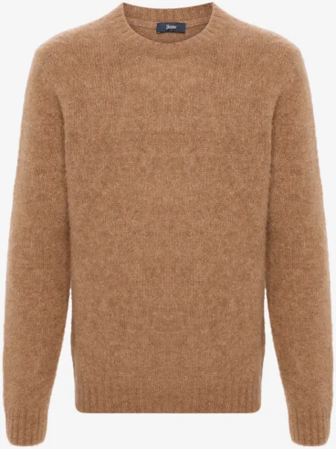 Herno Pullover mit Logo-Schild