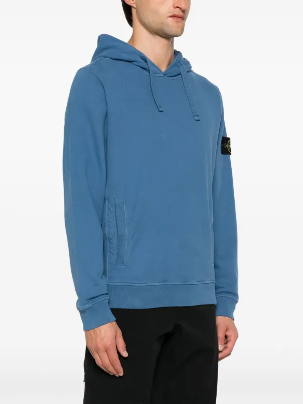 Stone island marine blue hoodie online