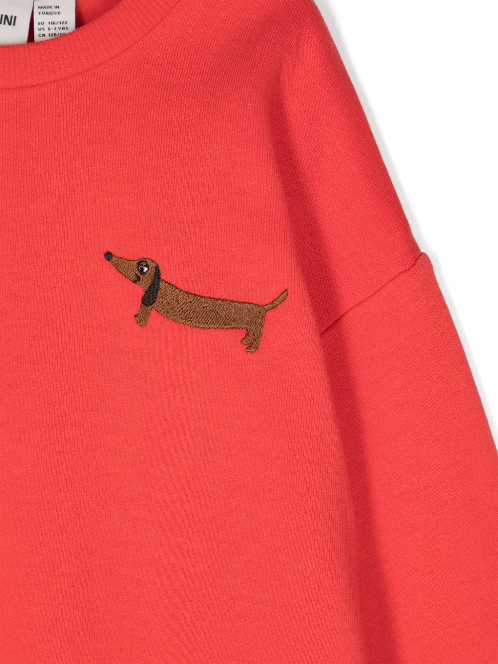 Mini Rodini Sweater met print Rood