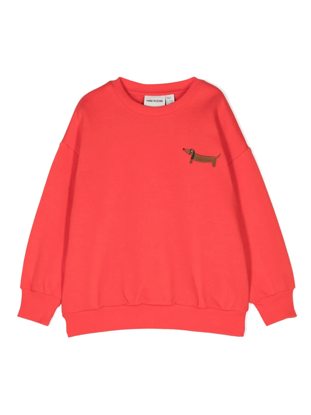 Mini Rodini Sweater met print Rood