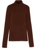 Alysi fine-knit sweater - Brown