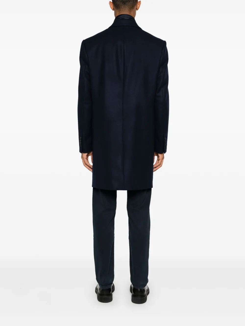 Fay Gelaagde jas Blauw
