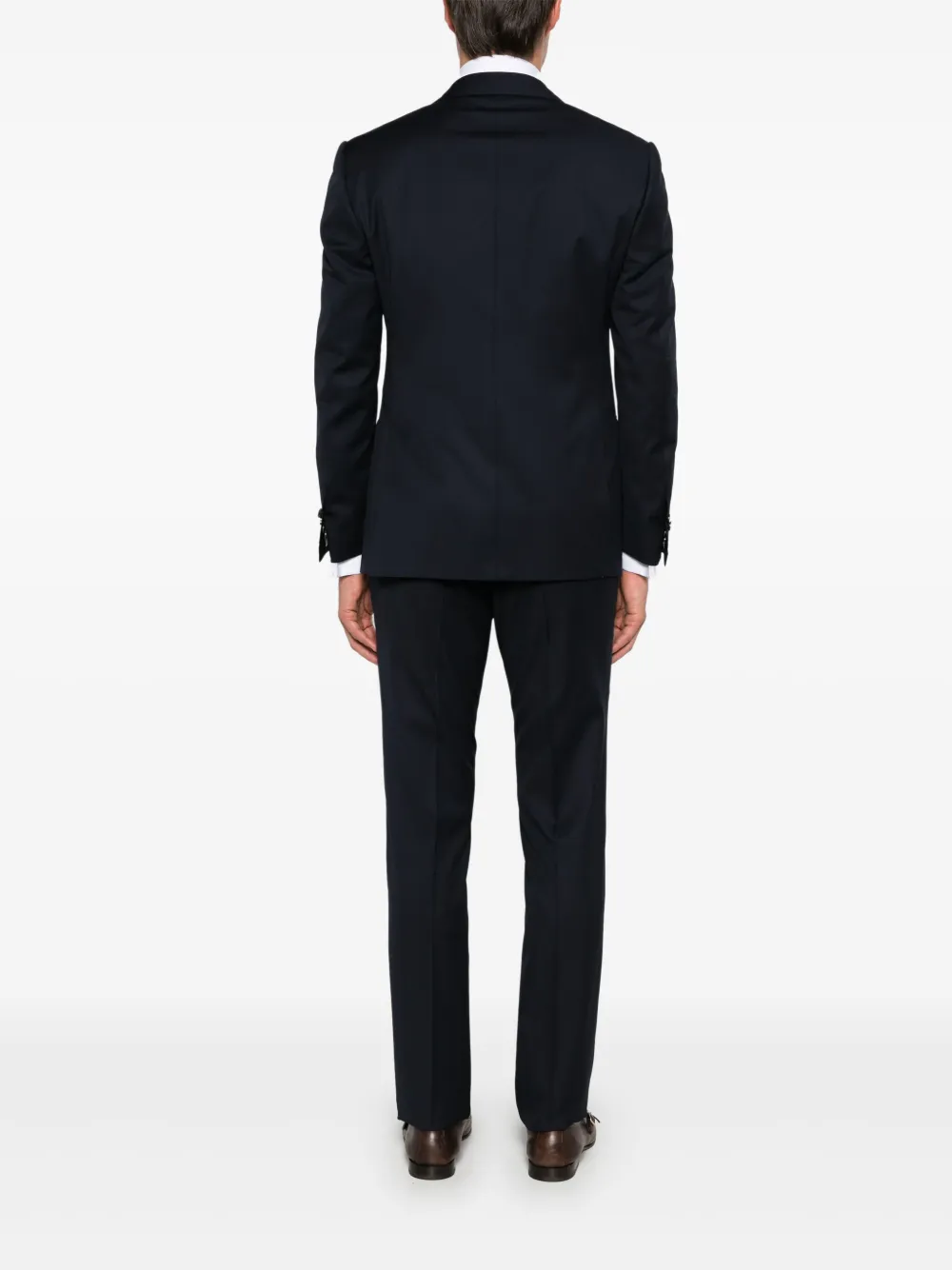 Corneliani Wollen pak Blauw