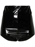 Alchemy x Lia Aram high-waist shorts - Black