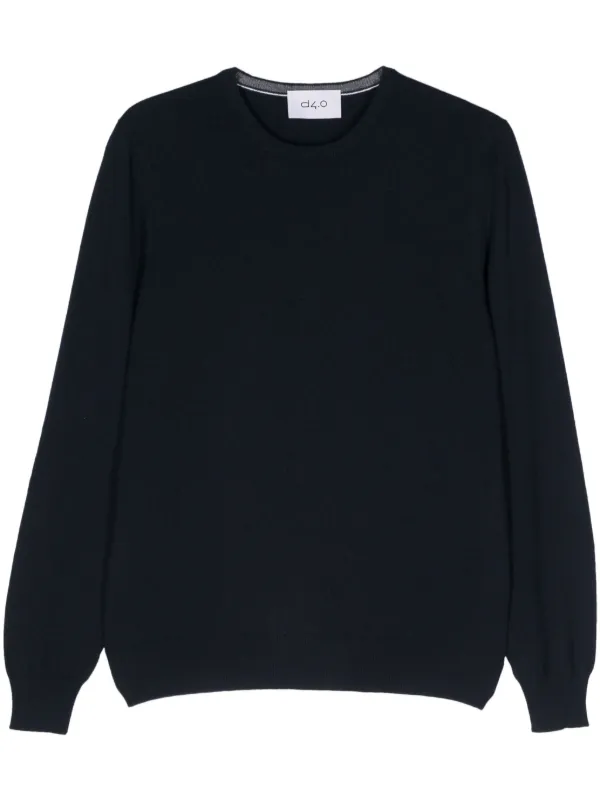 Black sweater blue shirt store