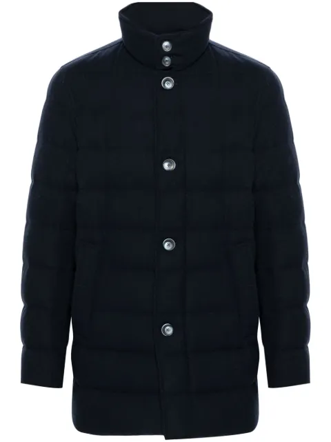 Herno logo-plaque puffer jacket
