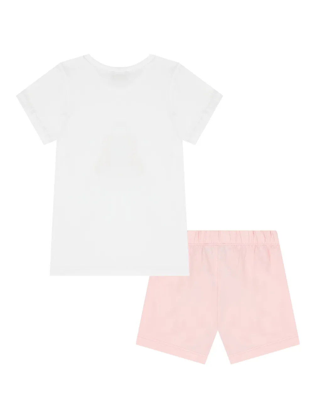 Aigner Kids Vest en broek met logoprint - Wit