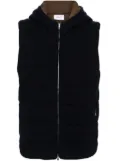 D4.0 ribbed-knit gilet - Blue