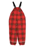 Mini Rodini Edelweiss overalls - Red