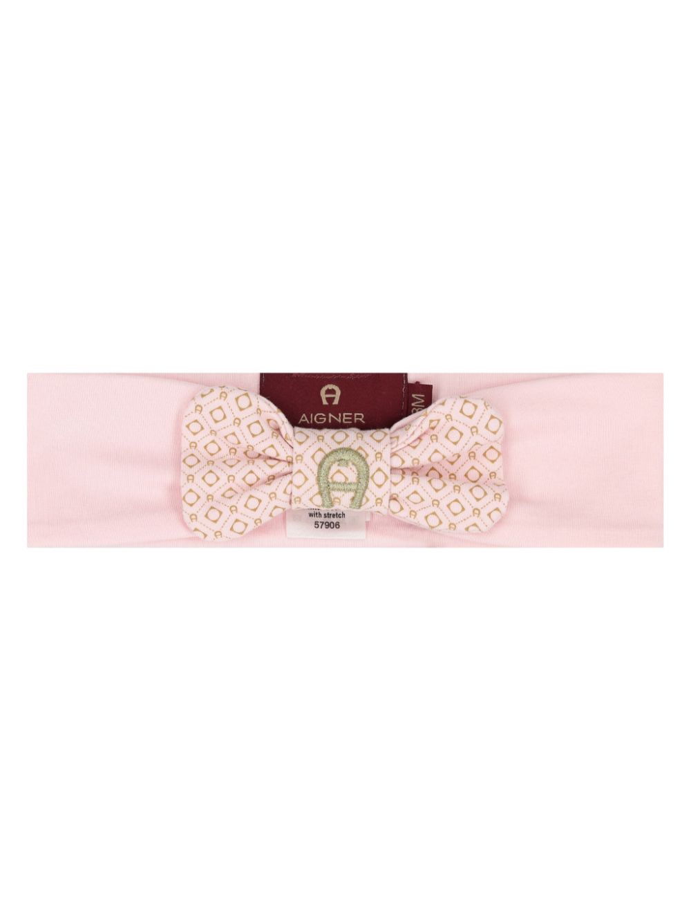 Aigner Kids bow-detail headband - Pink