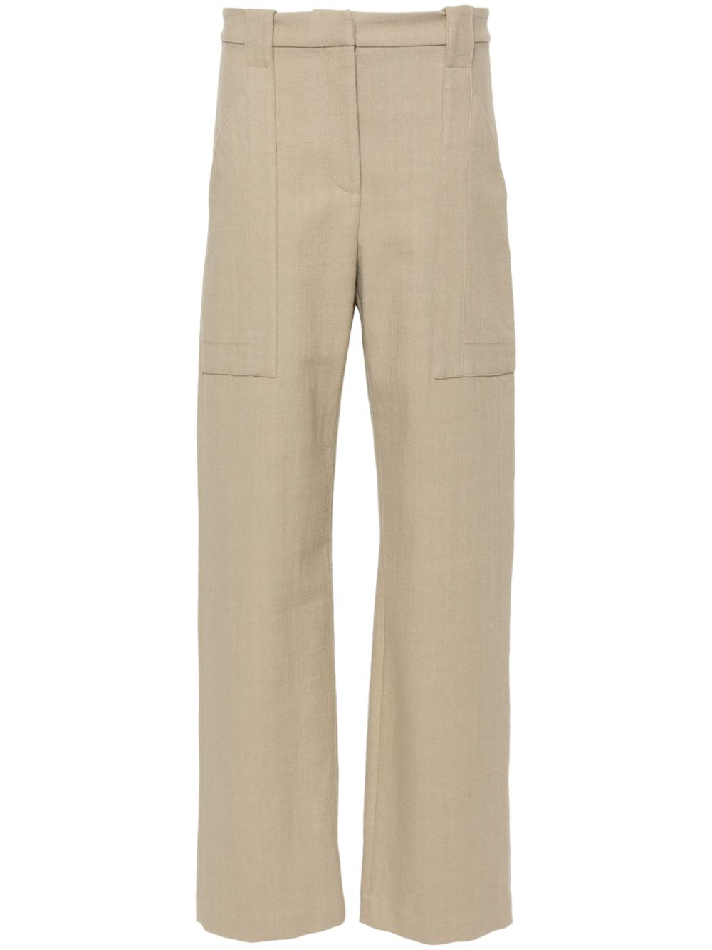 patch pocket trousers