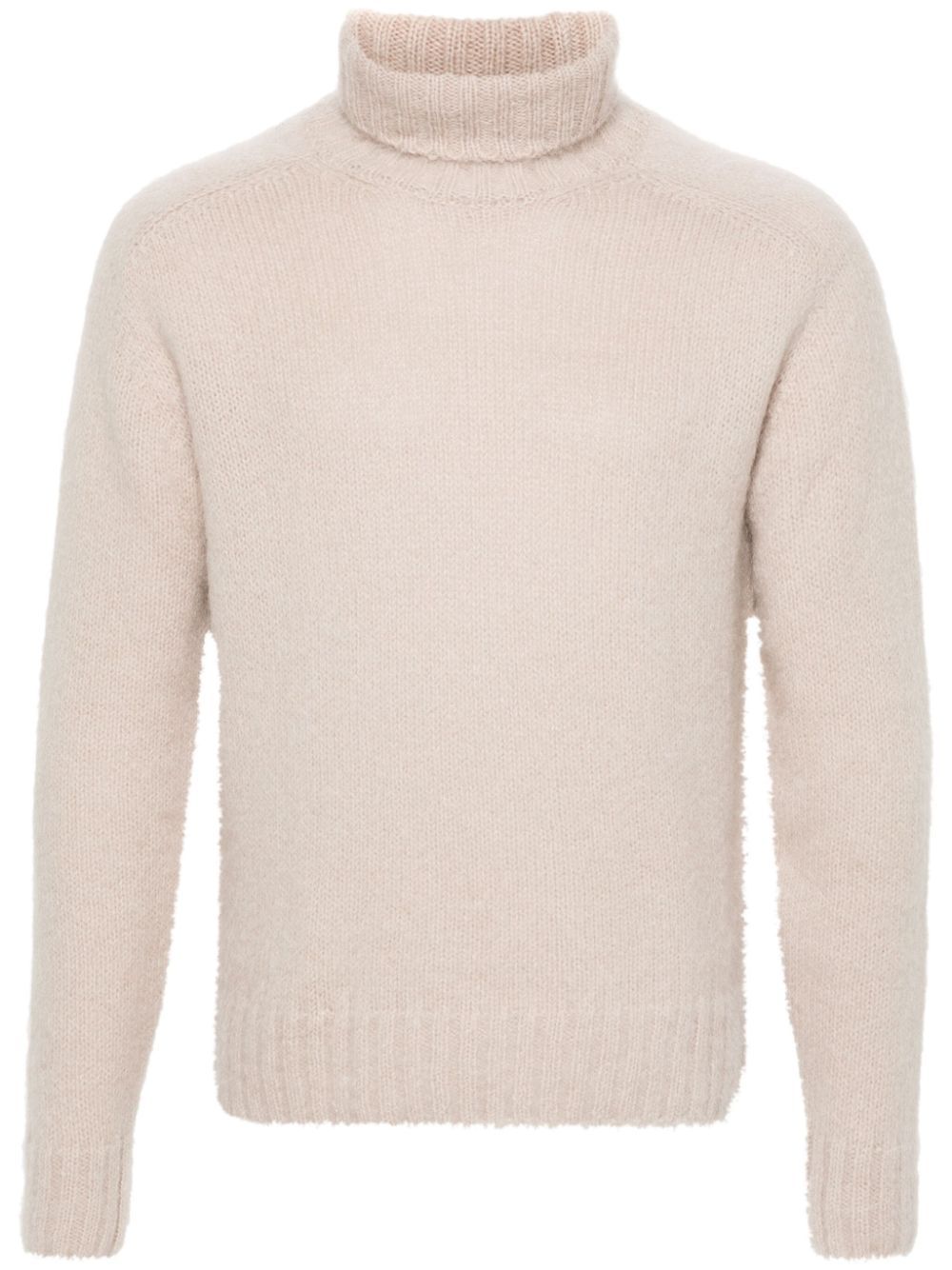 Shop Tom Ford Turtleneck Sweater In Neutrals