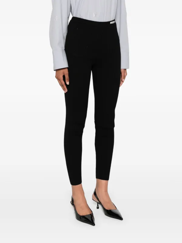 パンツ MSGM Woman Pants Black 3741MDP13247506 99 MSGM Outlet: Pants woman - Black | MSGM pants
