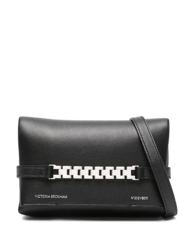 Victoria Beckham Mini Chain Clutch Bag Black FARFETCH IE