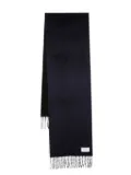 D4.0 logo-patch scarf - Blue