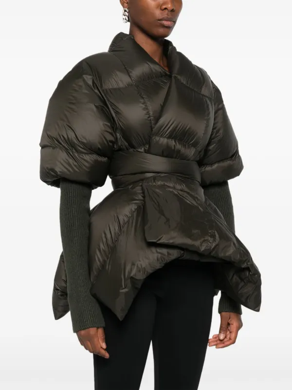 Rick Owens Batwing Duvet Jacket | Green | FARFETCH AO
