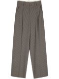 Alysi wide-leg trousers - Brown