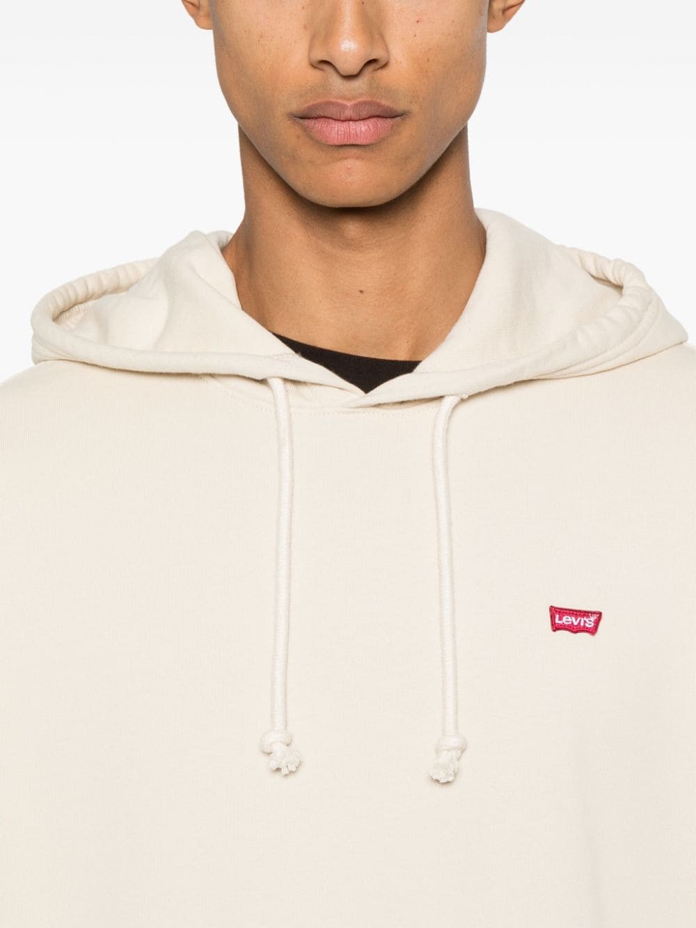 Shop Levi's New Original Housemark Hoodie In Neutrals