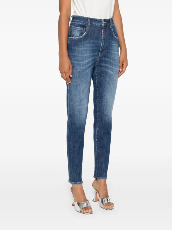 デニム・ジーパン D SQUARED2 SS24 'Twiggy' jeans (S72LB0736S30872 470) DSQUARED2 Twiggy Jeans | Blue | FARFETCH