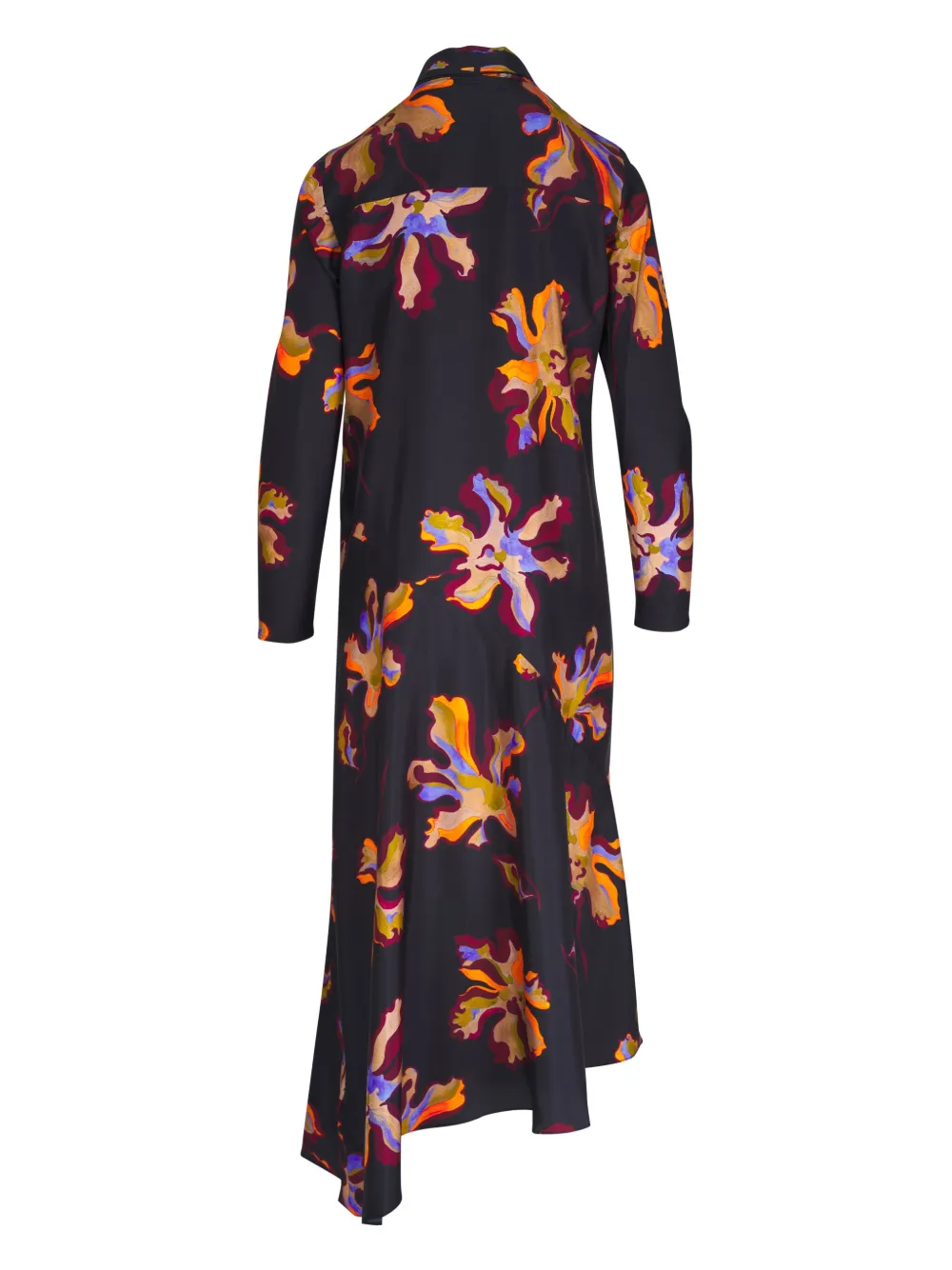 Dorothee Schumacher floral-print maxi dress - Zwart