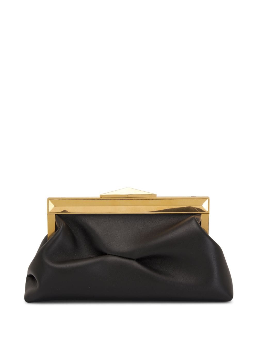 Jimmy Choo Diamond Frame clutch bag - Zwart