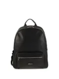 Kiton leather top-handle backpack - Black