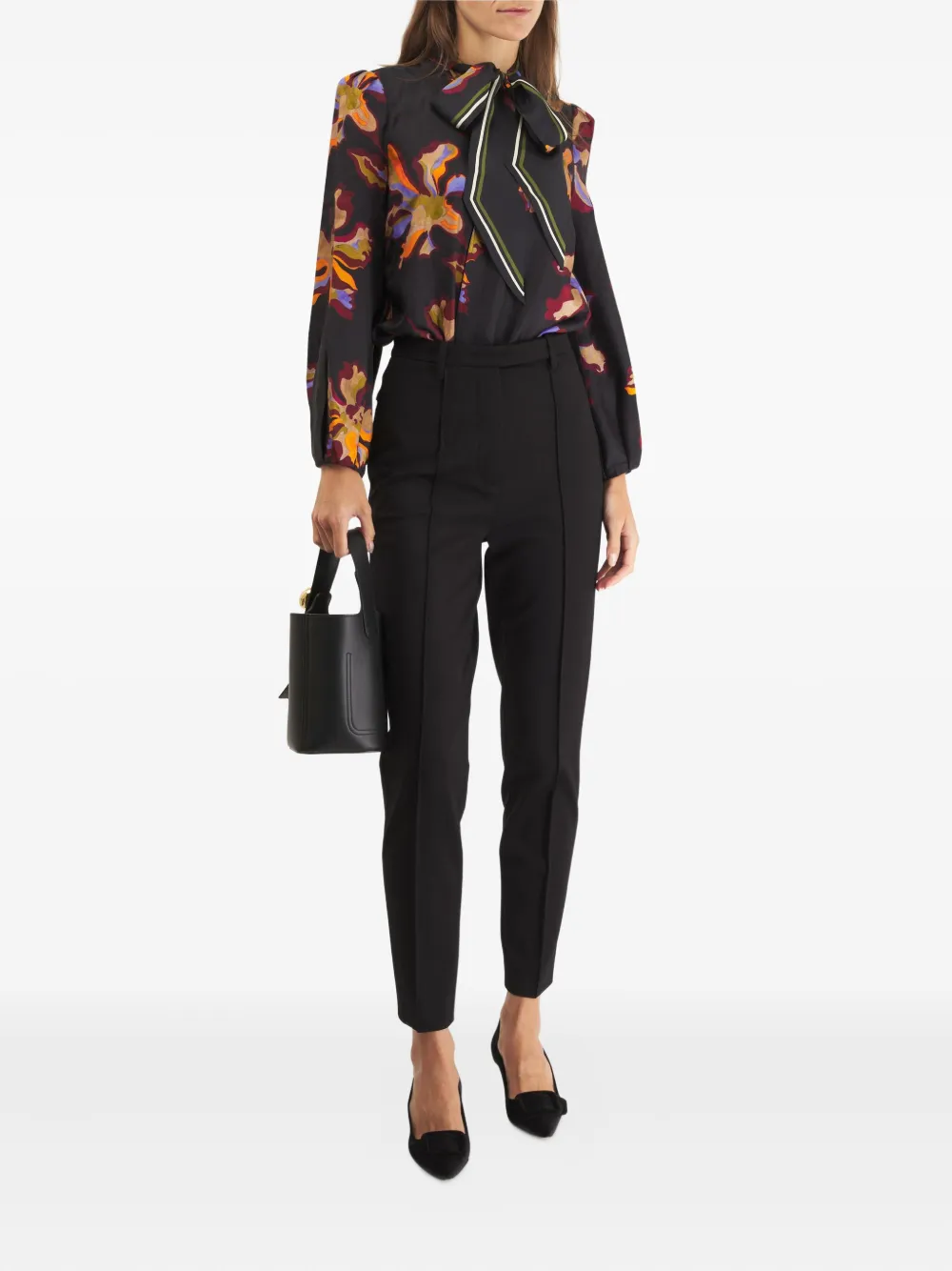 Dorothee Schumacher Broek met geplooide voorkant Zwart