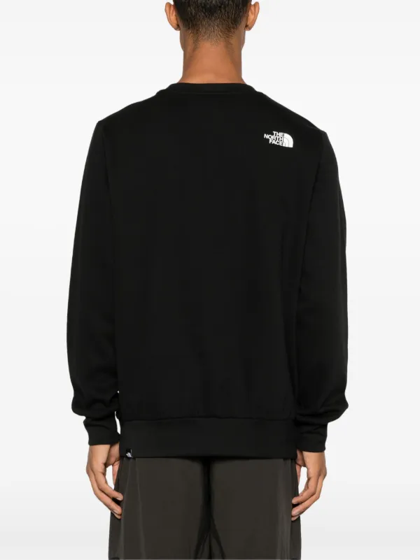 The North Face logo-print Sweatshirt | Black | FARFETCH UK