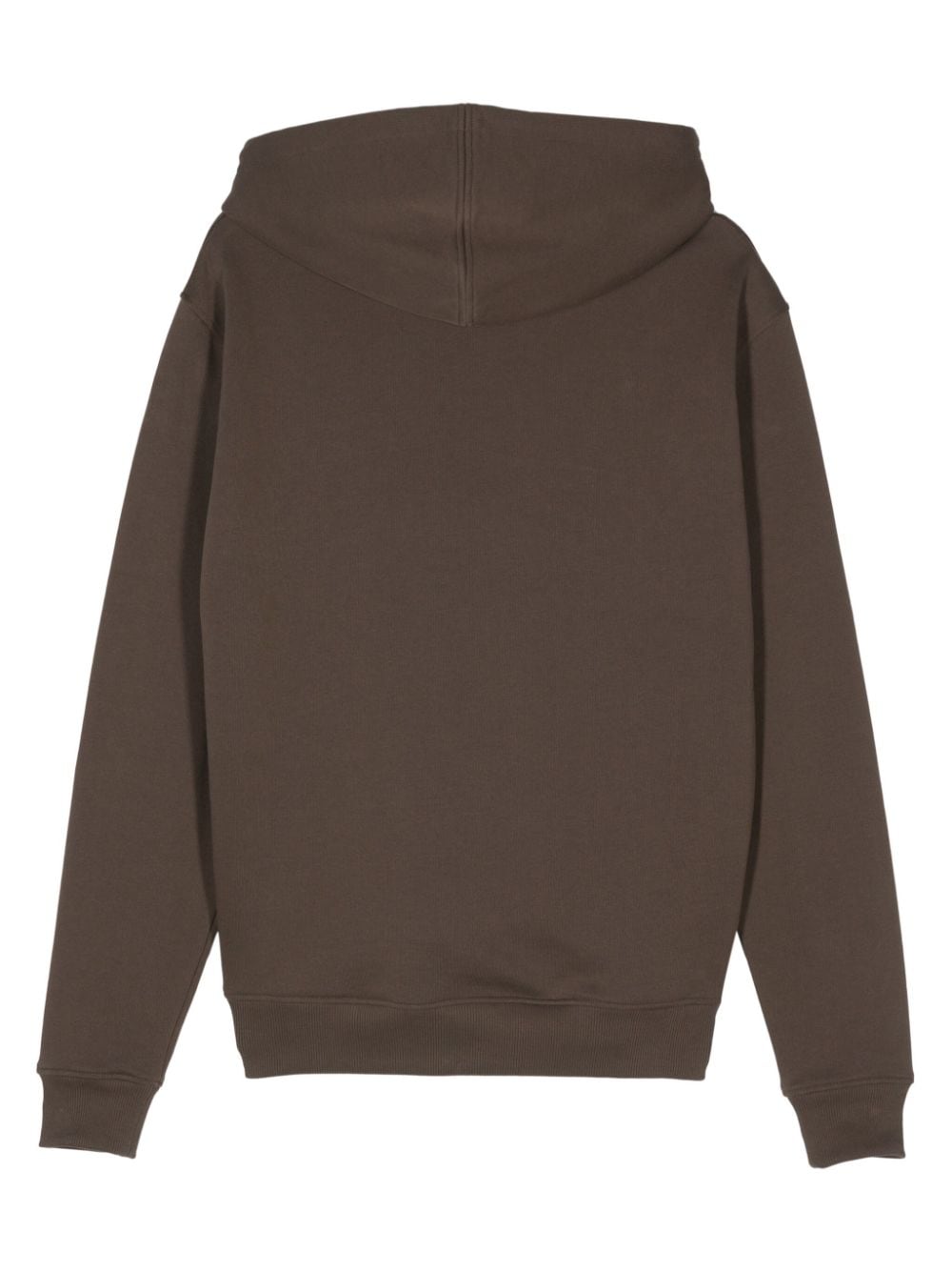 AMI Paris Hoodie met geborduurd logo - Bruin