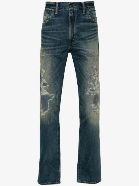 Ralph Lauren RRL distressed-effect jeans