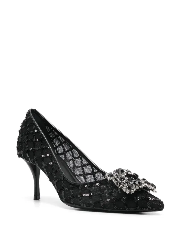 Roger Vivier 65mm Efflorescence Pumps | Black | FARFETCH