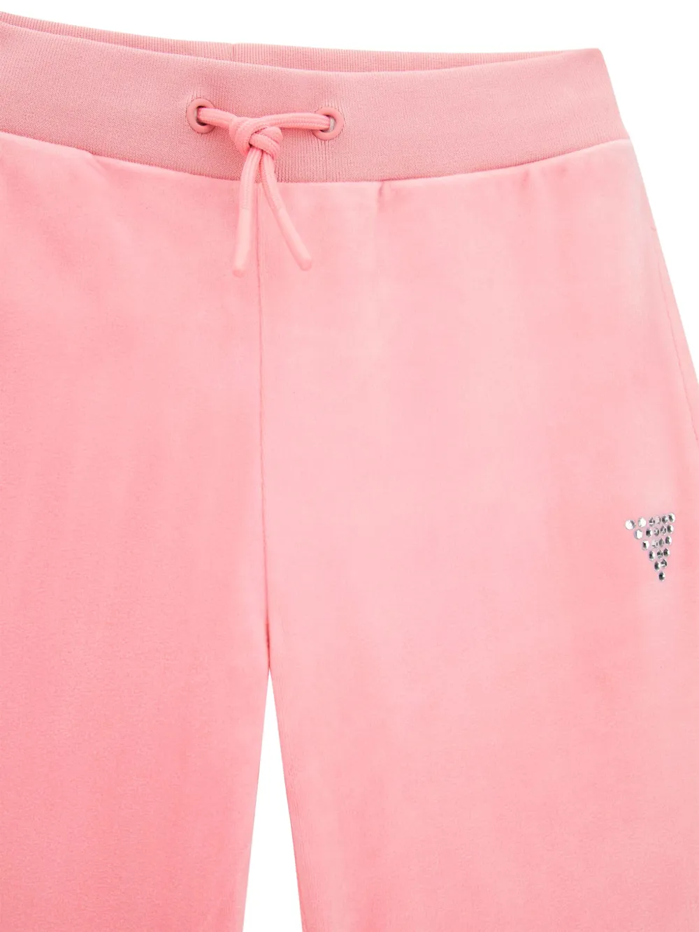 guess kids Trainingsbroek verfraaid met kristallen Roze