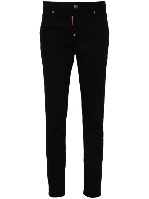 DSQUARED2 logo-patch skinny jeans Women