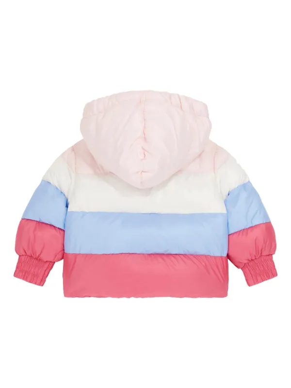 Guess Kids logo print Padded Jacket Farfetch