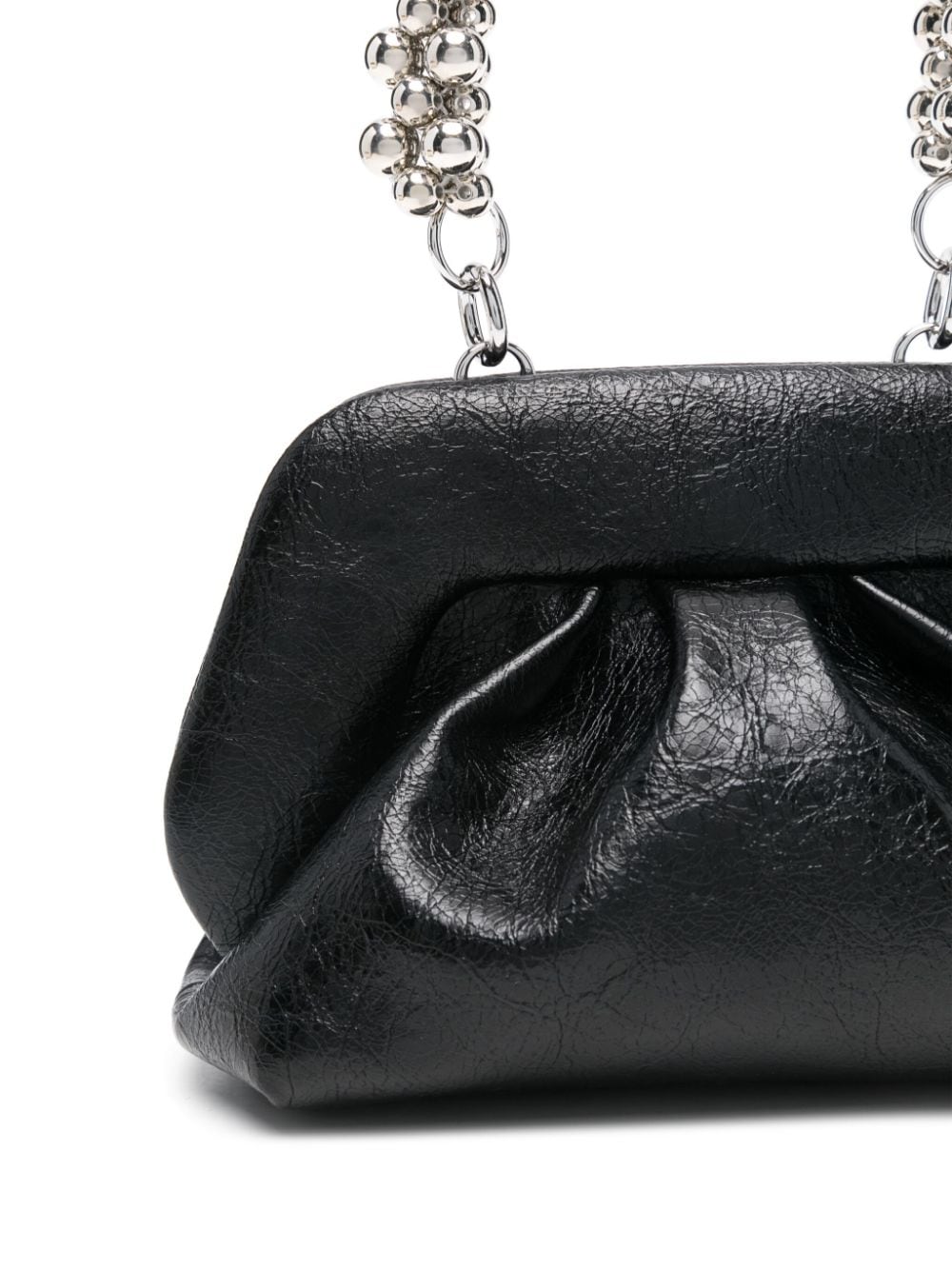 Shop Themoirè Gea Shoulder Bag In Black