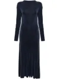 THE ANDAMANE Sabrina midi dress - Blue