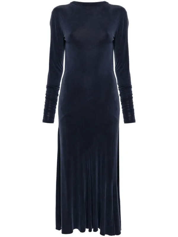 semi sheer midi dress ICARIA Semi-sheer dress