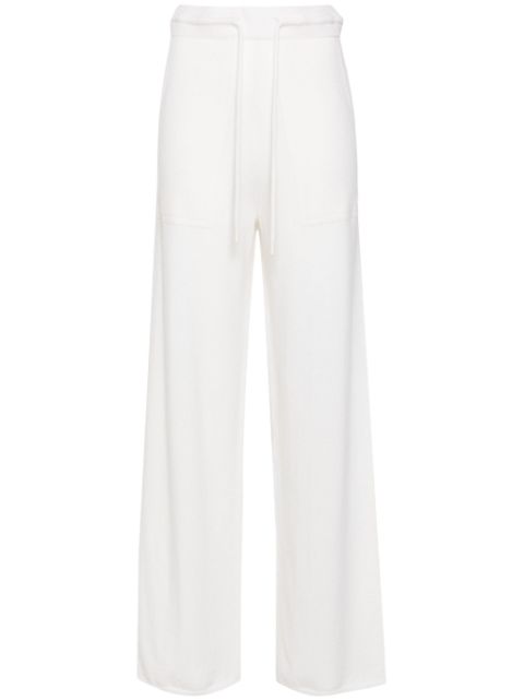 Max Mara fine-knit track pants Women