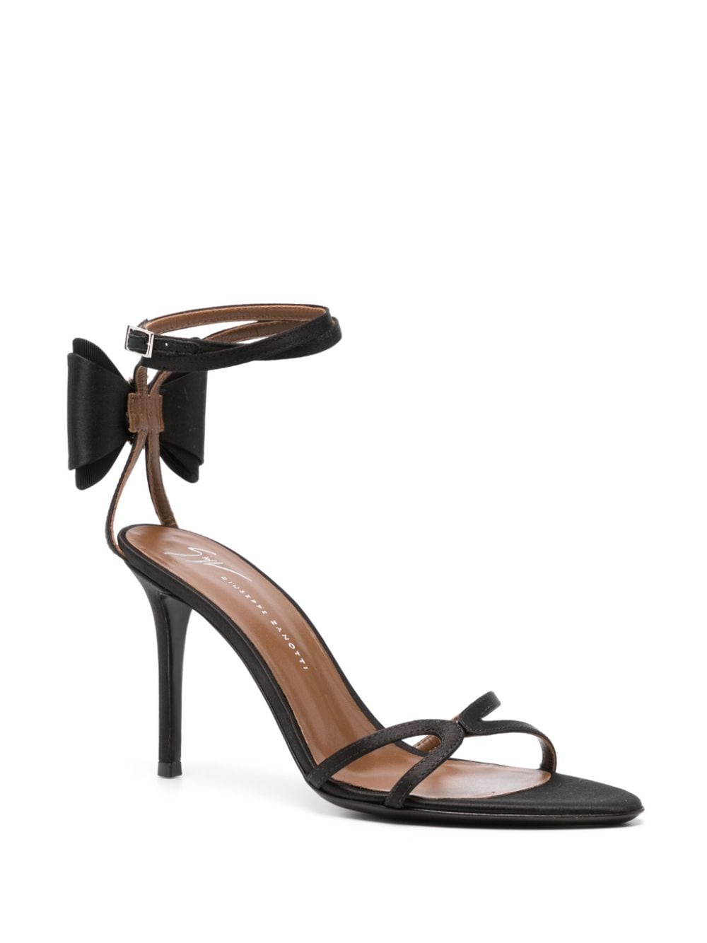 Giuseppe Zanotti Papillon 100 mm sandalen - Zwart